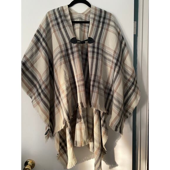 Womens Warm Winter Poncho ONE SIZE - Picture 1 of 1